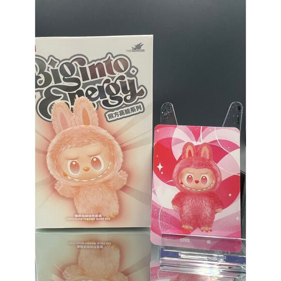 CONFIRMED “HOPE” Pop Mart Labubu The Monsters Big into Energy Vinyl Plush - Picture 1 of 4